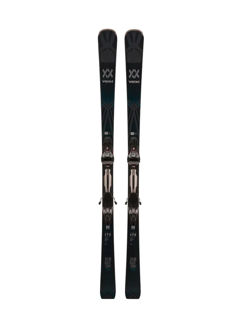 2024 Volkl Deacon 72 Black skis + RMotion3 12 GW bindings